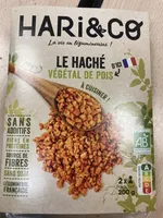 Le haché végétal de pois