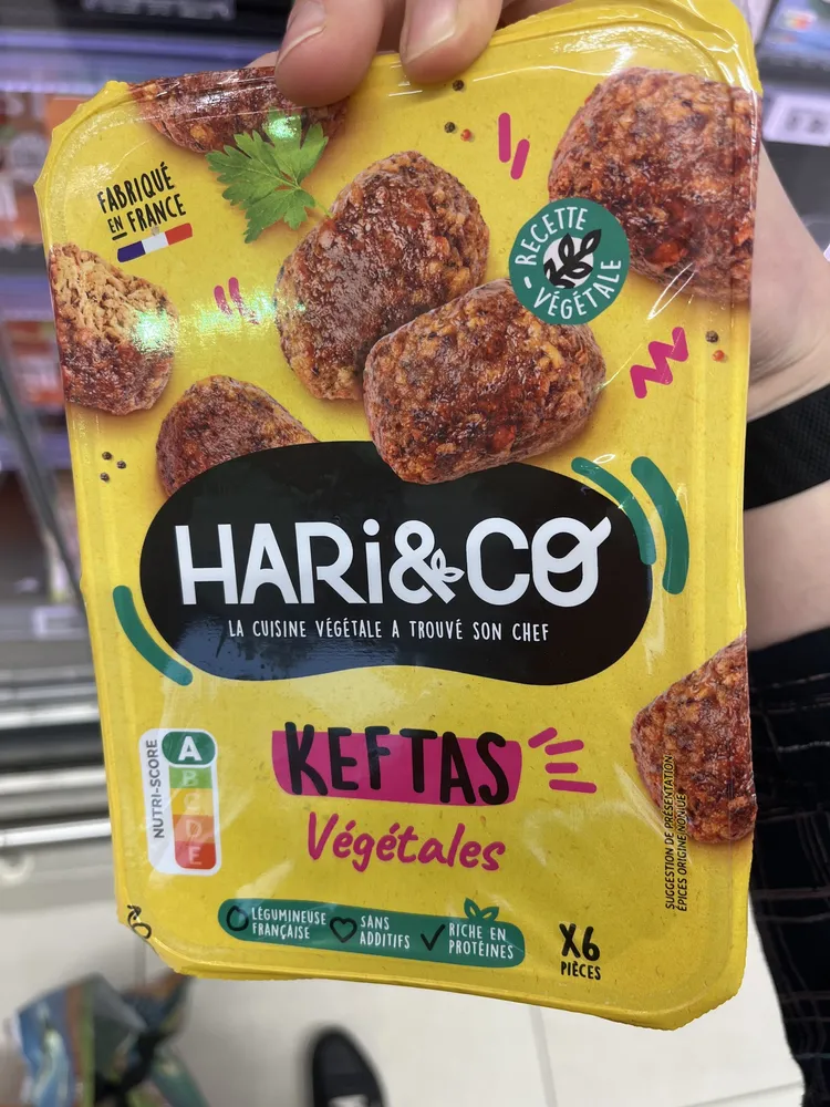 Boulettes kefta végétales