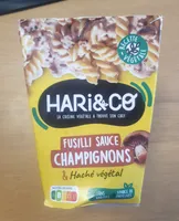 Fusilli sauce champignons