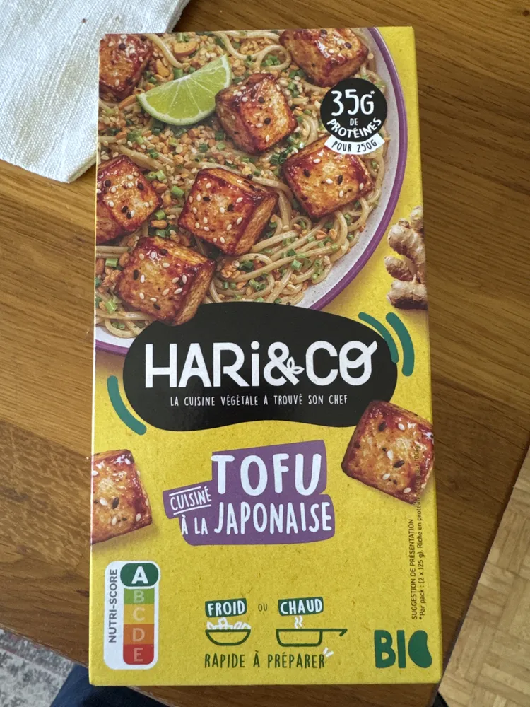 Tofu à la japonaise