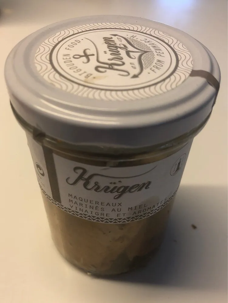 Maquereaux marinés au miel, vinaigre et aromatisés