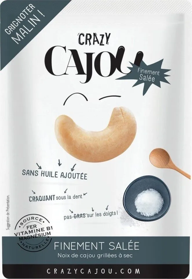 Noix De Cajou Grillées à Sec Salées