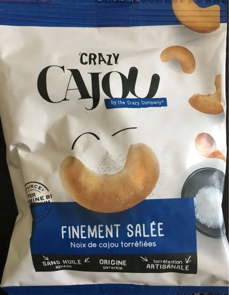 Crazy Cajou finement salé