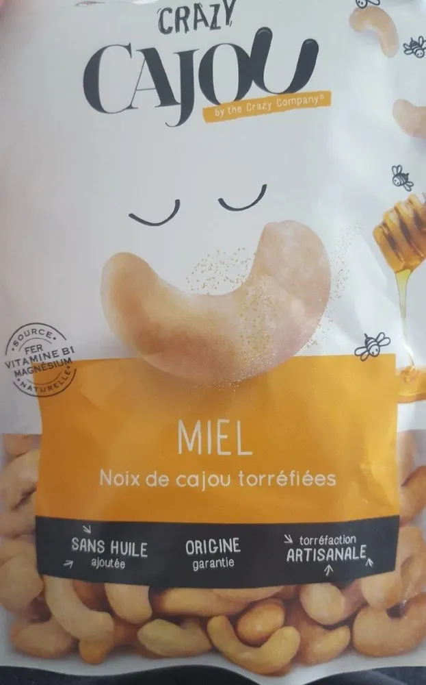 Crazy cajou - Noix de cajou torréfiées