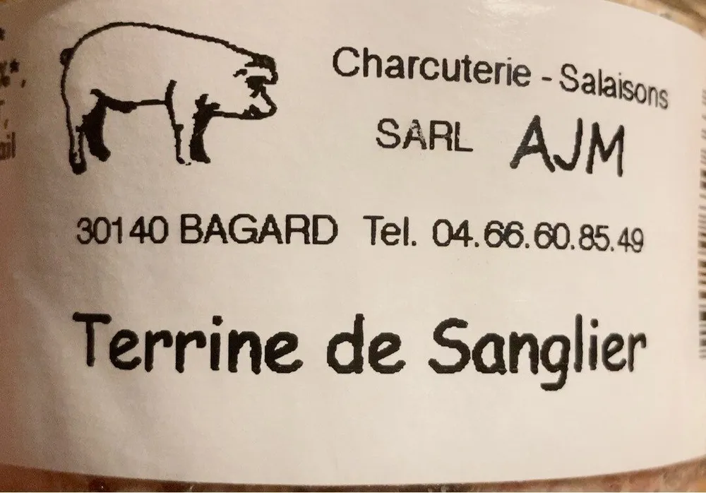 Terrine de sanglier