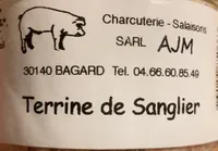 Terrine de sanglier