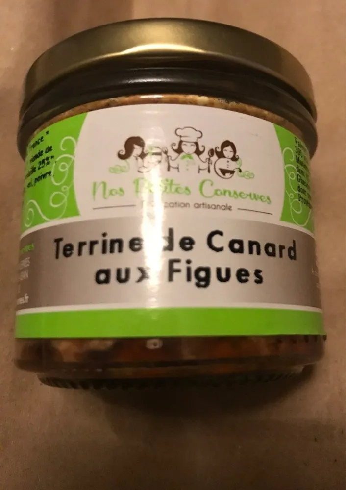 Terrine de canard aux figues