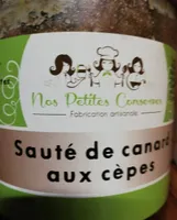 Sauté de canard aux cèpes