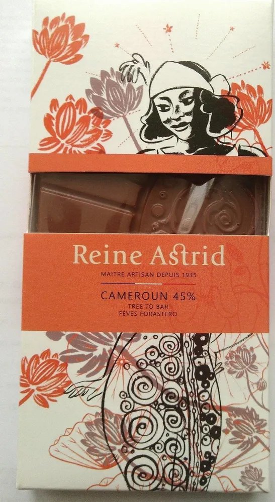Tablette chocolat Cameroun 45%