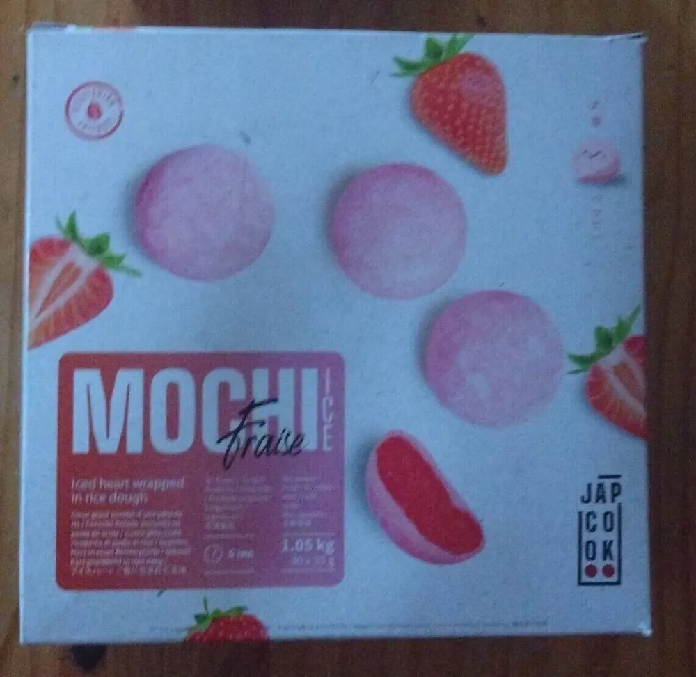 Mochi ice fraise