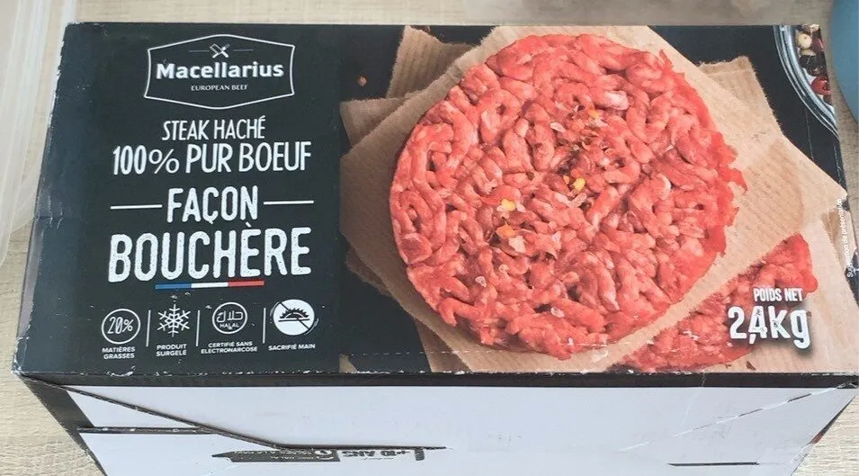 Steack haché facon bouchere
