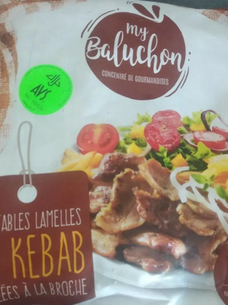 Lamelles de kebab