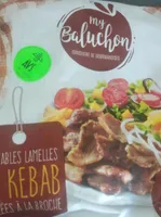 Lamelles de kebab