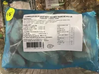 LAMELLES DE POULET ROTI TEX MEX TRANCHES AVS