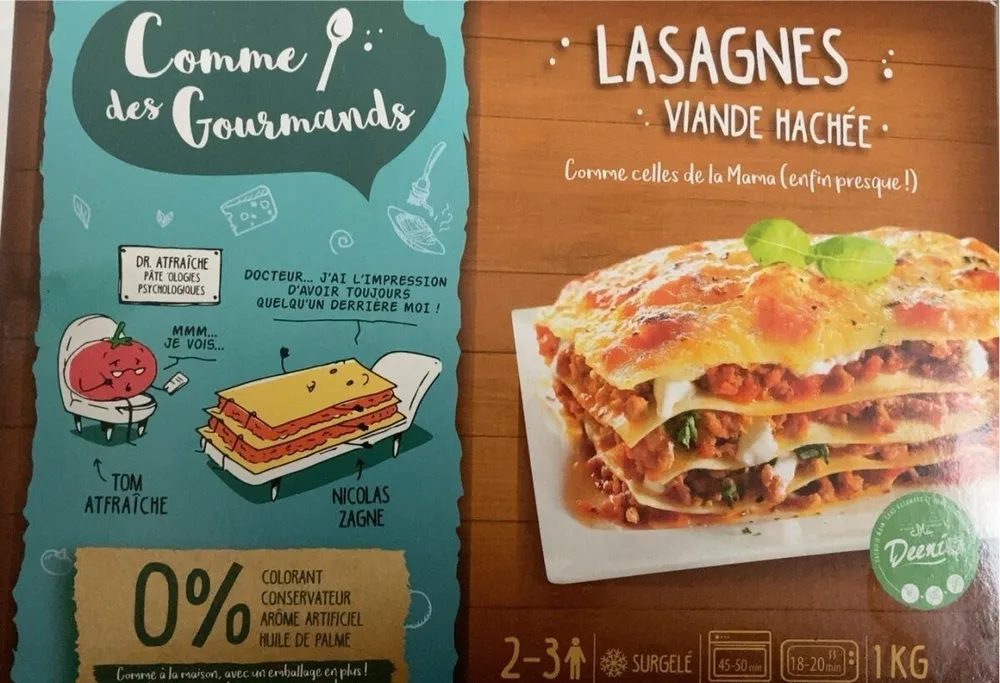 Lasagnes viande hachée