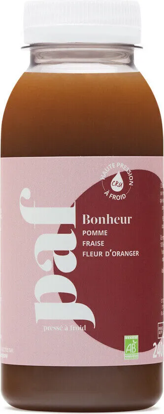 Bonheur - Jus bio pressé à froid