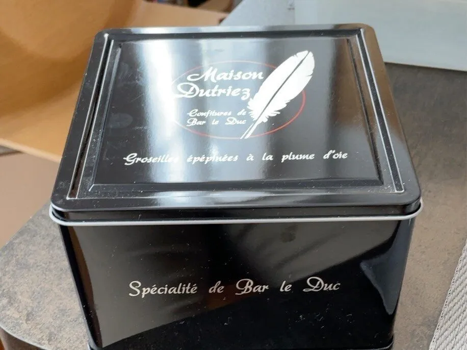 Confiture de groseilles épépinées à la plume d’oie