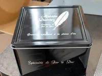 Confiture de groseilles épépinées à la plume d’oie