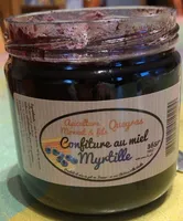 Confiture au miel Myrtille