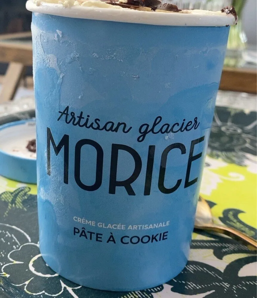 Glace pate a cookie