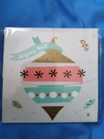 Carte chocolatée