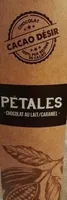 Pétales chocolat au lait/caramel