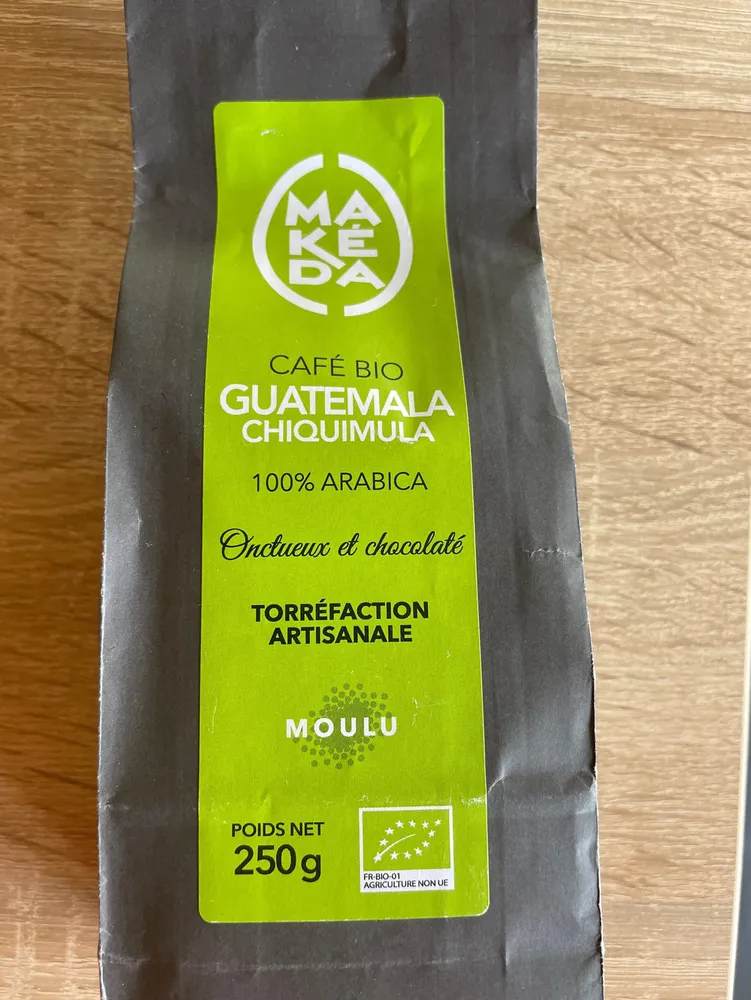 Café bio Guatemala Chiquimula