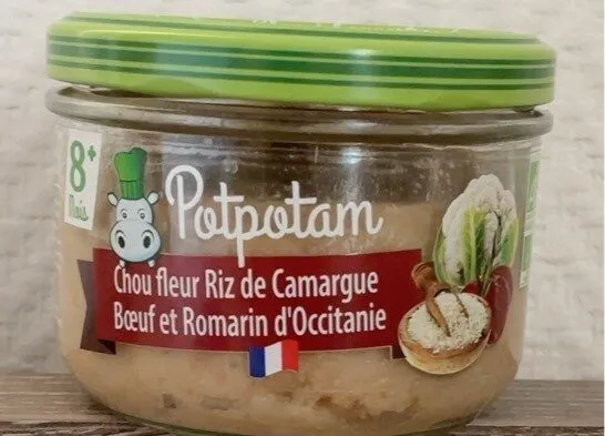 Chou fleur riz de camargue boeuf et romarin d’occitanie