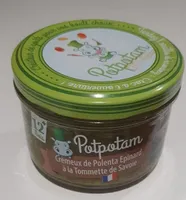 Crémeux de polenta épinard à la tommette de savoie