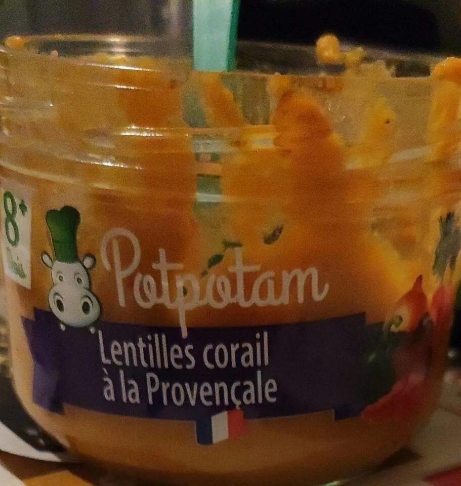 Lentilles corail a la provençale