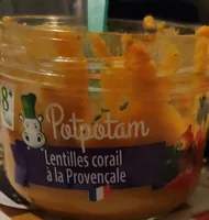 Lentilles corail a la provençale