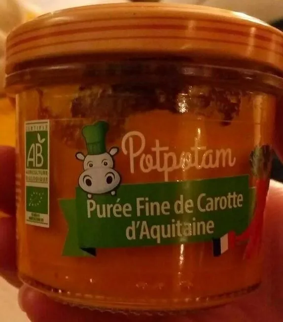 Purée fine de carottes
