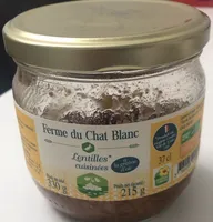 Lentilles cuisinées