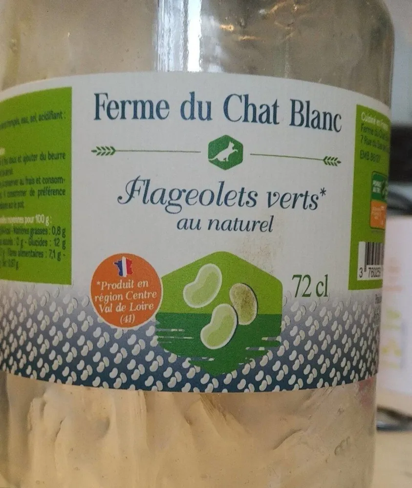 Flageolets verts au naturel