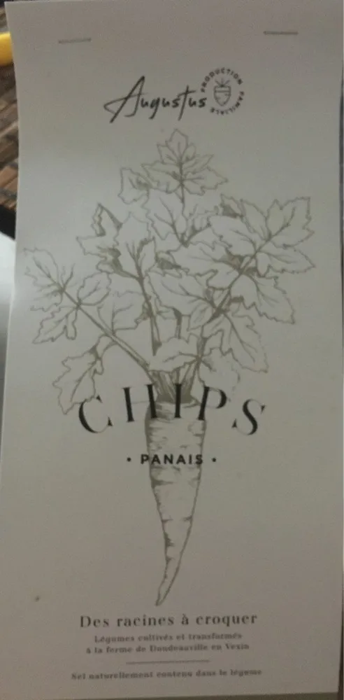 Chips panais