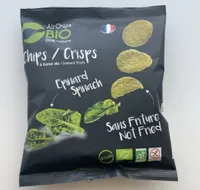 Chips à base d'épinard