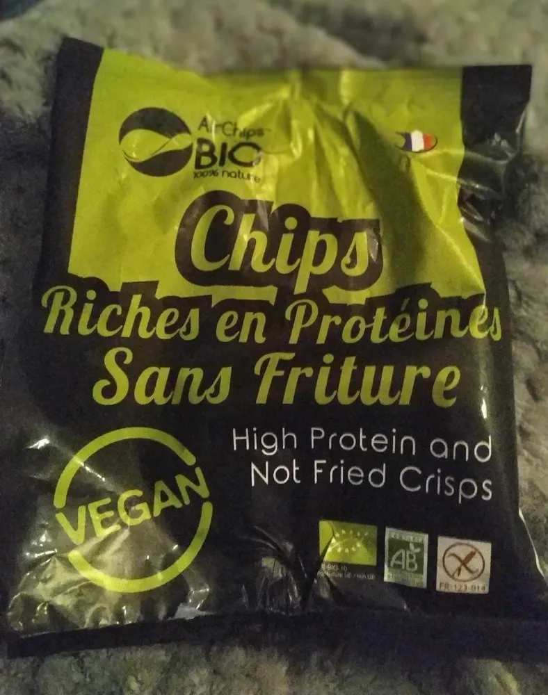 Chips riches en protéines sans friture