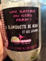 La blanquette de veau et ses legumes