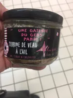 Terrine de veau à l'ail