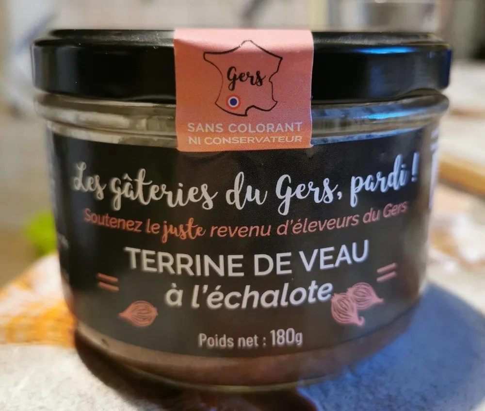 Terrine de veau à l'échalote