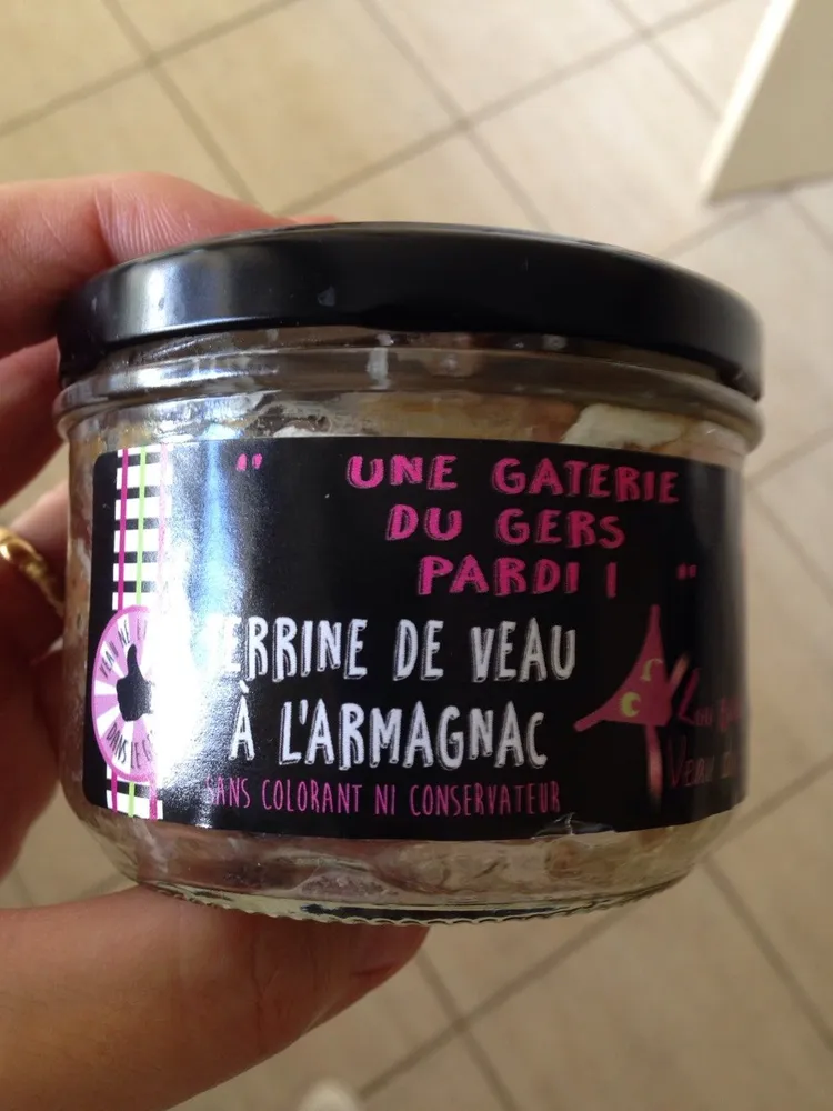 Terrine veau armagnac