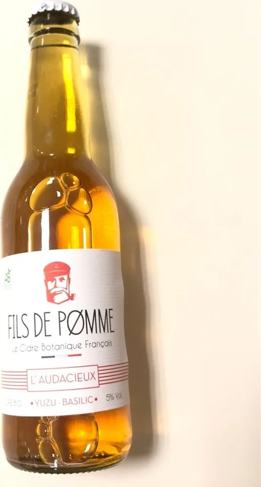 Cidre Bio Yuzu/Basilic "L'Audacieux"