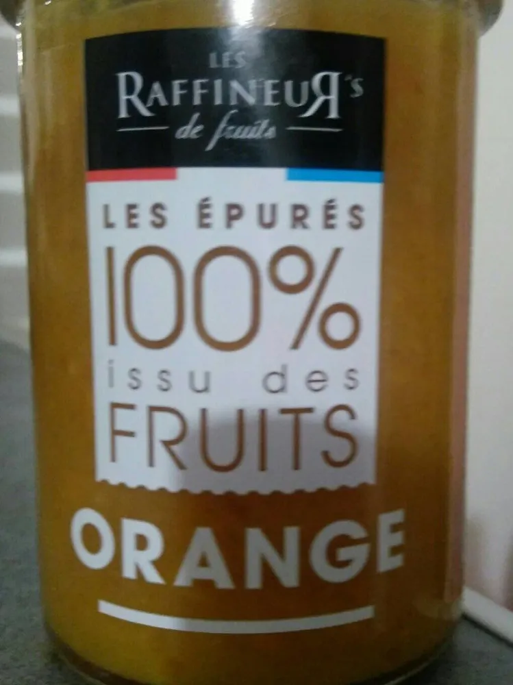 Les épurés 100% issu des fruits Orange