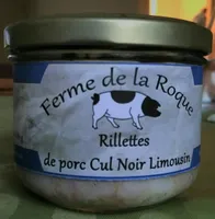 Rillettes de porc cul noir limousin