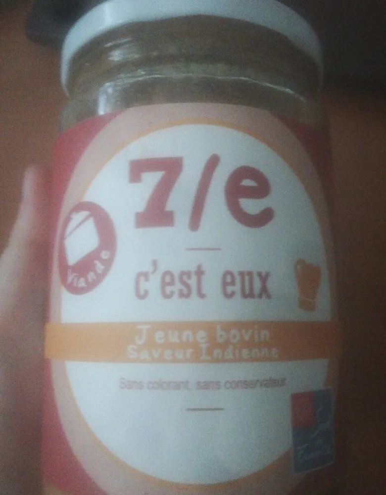 Jeune bovin saveur indienne