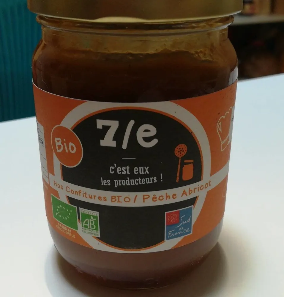 Confiture de pêche et d abricot