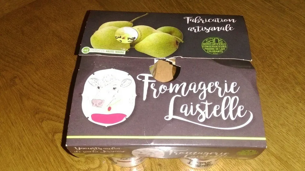 Yaourts poire