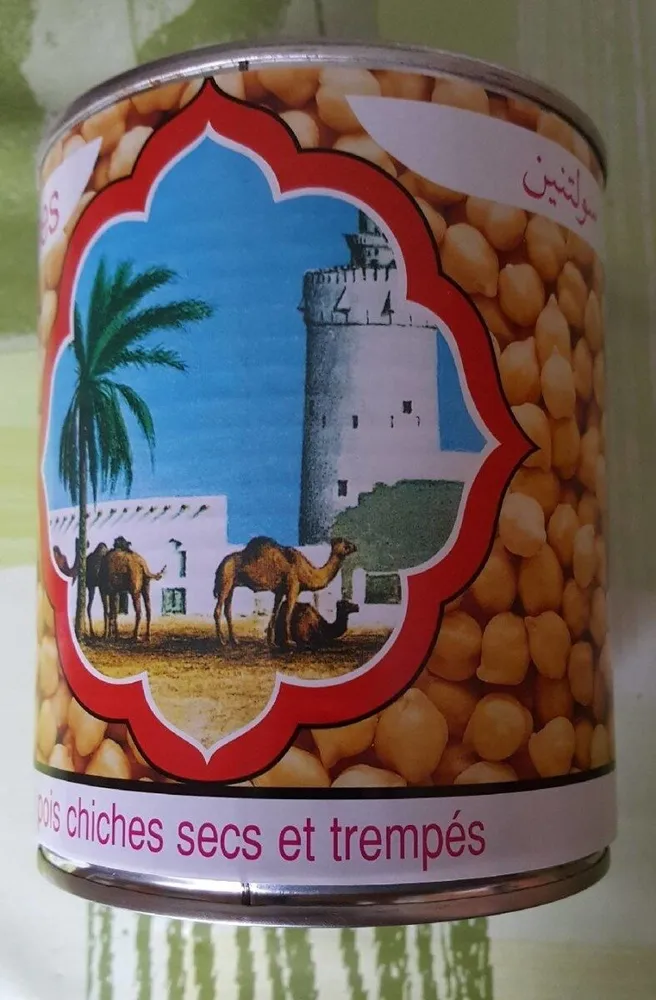 Pois-chiches secs trempés