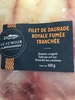 Filet de daurade royale fumée tranchée