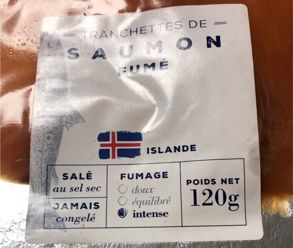 Tranchettes de saumon fumé